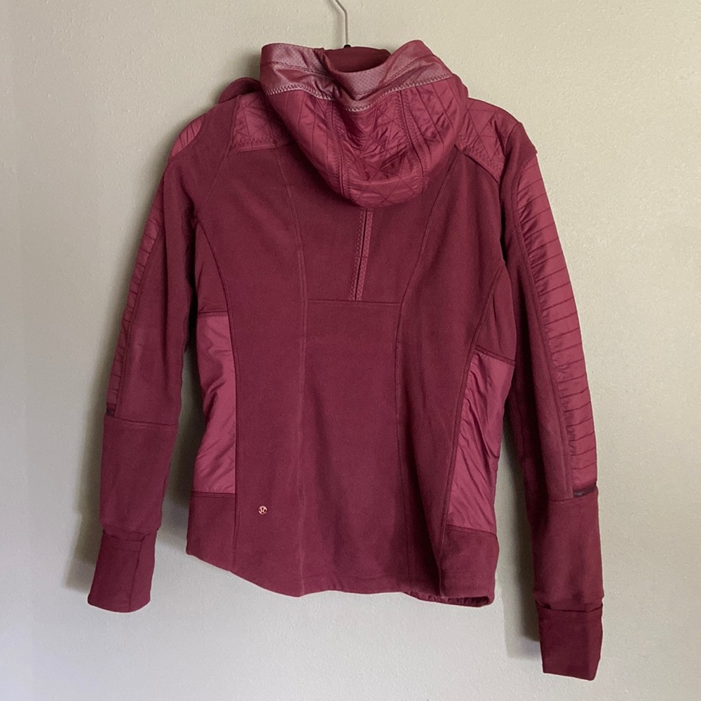 🍋 Lululemon Size 8 Fleecy Keen Jacket *minor flaws*